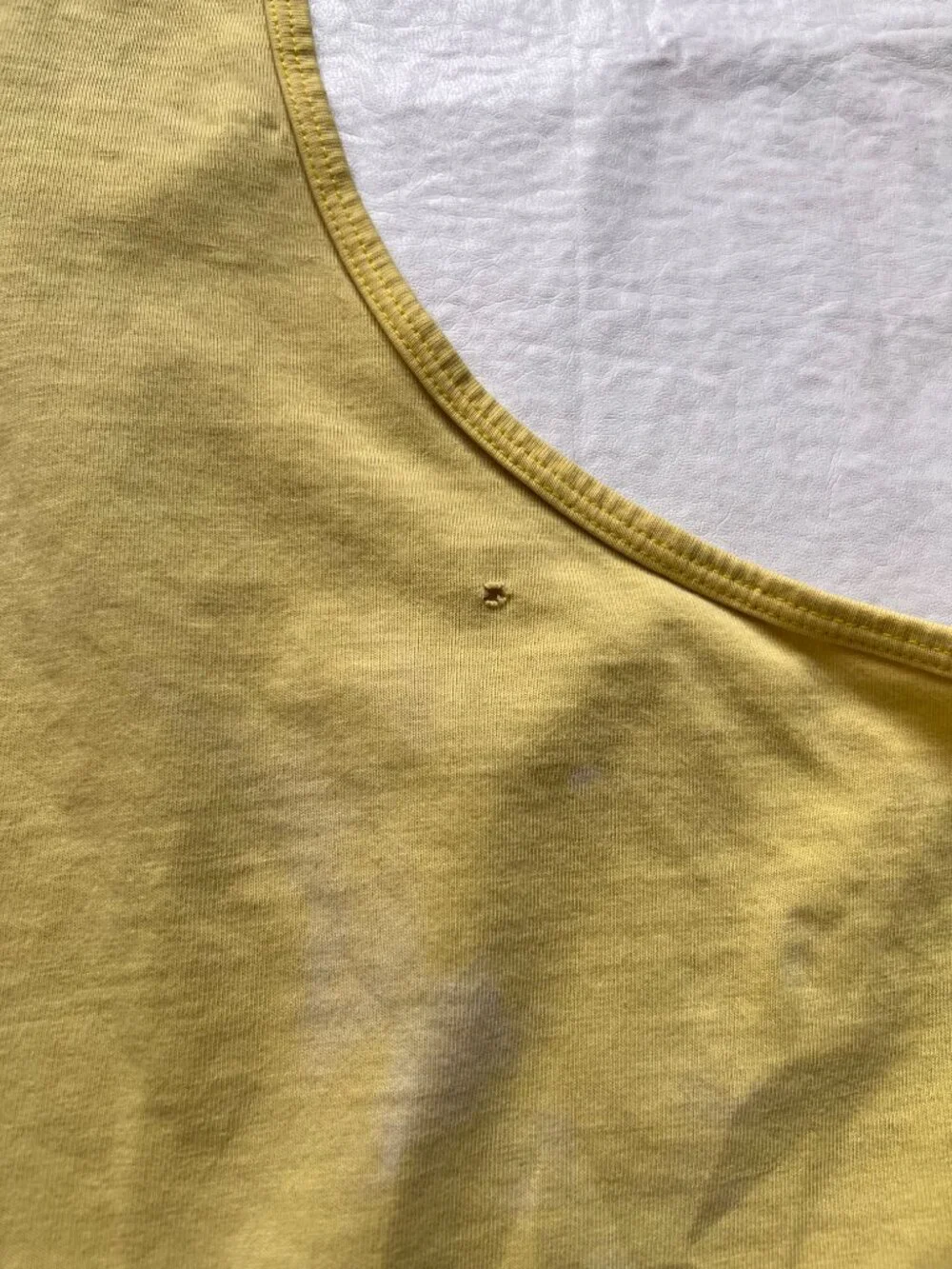 y2k Polo Sport Ralph Lauren tank top yellow cotton mens XL extra large 2000s